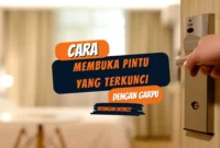 Cara Membuka Pintu yang Terkunci dengan Garpu